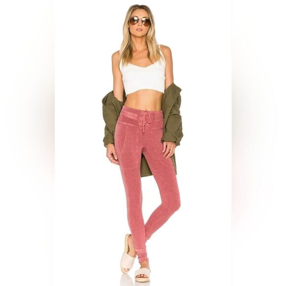 Free People Movement BODHI Lace-Up Legging Terracotta Pink Yoga, Loungewear | L - Picture 10 of 10